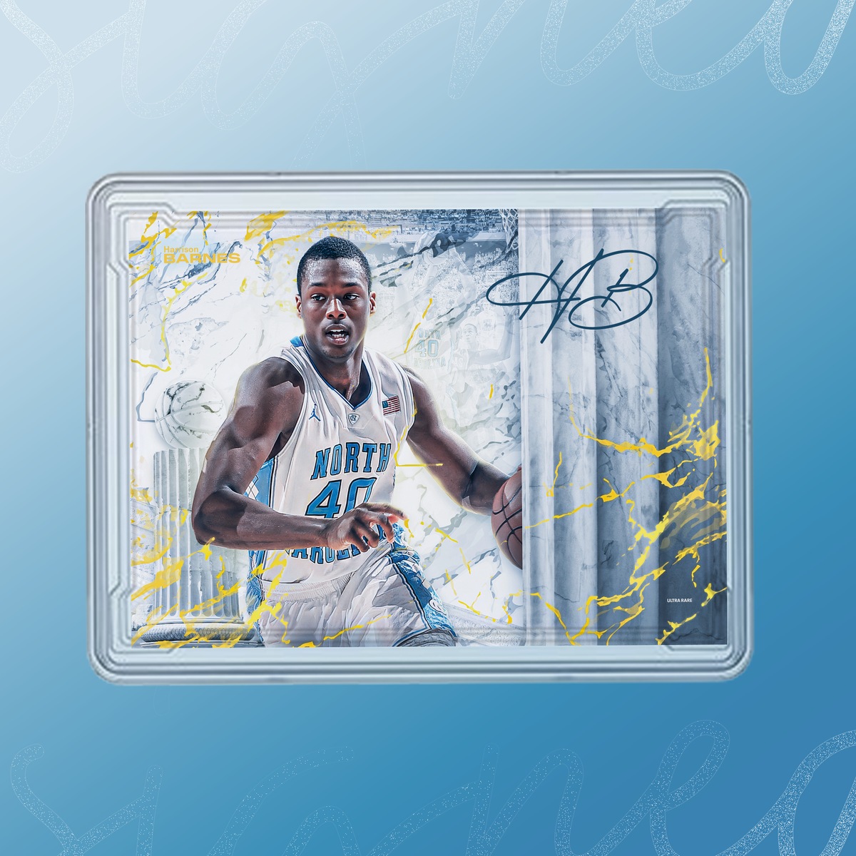 Harrison Barnes Signed Trading Card (One Time Purchase)
